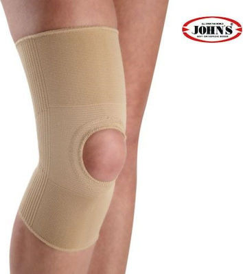 Johns 12380 Elastic Knee Brace with Hole Beige