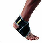 Uriel AC37 Elastic Ankle Brace with Straps Black