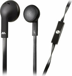 Meliconi Speak Flat Earbuds Handsfree με Βύσμα 3.5mm Μαύρο