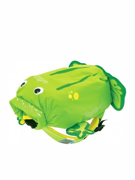 Trunki Paddlepak Frog Ribbit Schulranzen Rucksack Kindergarten in Grün Farbe 7.5Es