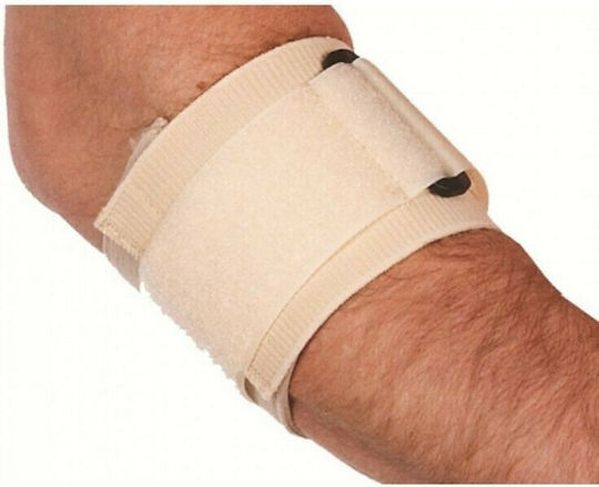 Adco 03185 Elastic Elbow Brace for Epicondylitis in Beige Color 03185.00