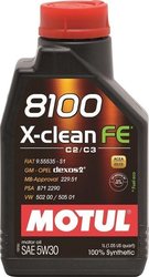 Motul 8100 X-clean Synthetisch,Polyester/Cotton...