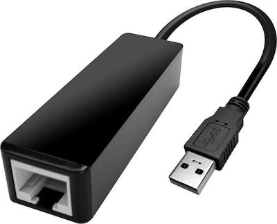 Powertech CAB-U038 USB Αντάπτορας Δικτύου για Ενσύρματη σύνδεση Ethernet