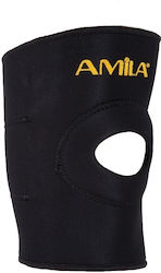 AMILA N-KN-21 Knee Brace with Hole Black