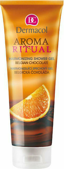 Dermacol Aroma Ritual Bubble Bath in Gel and Chocolate Scent 250ml