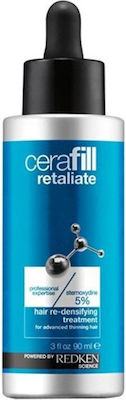 Redken Cerafill Retaliate Serum against Hair Loss for All Hair Types Redensifying Treatment with Stemoxydine 5% 90ml