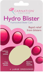 Carnation Hydro Blister Foot Pads for Blisters Large 4 Pieces