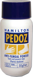 Hamilton Pedoz Anti Fungal Πούδρα Ποδιών 50gr