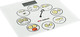 Meliconi Digital Badezimmerwaage in Farbe Mehrfarbig Emoticons 070-0490