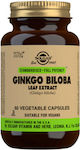 Solgar Ginkgo Biloba Leaf Extract 60 Registerkarten 60 veg. Kappen