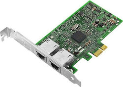 Dell Broadcom 5720 Dual Port Wired Gigabit (1Gbps) Ethernet PCI-e Card