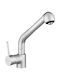 Pyramis Classic Balata Kitchen Counter Faucet with Detachable Shower Beige