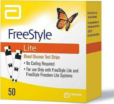 Abbott Freestyle Lite Ταινίες Μέτρησης Σακχάρου 50τμχ