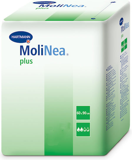 Hartmann MoliNea Normal Υποσέντονα Ακράτειας 2 Σταγόνων 60x90cm 30τμχ