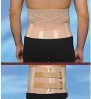 Anatomic Help Centură lombară Criss Cross Elastică Centură Lombară de culoare Bej