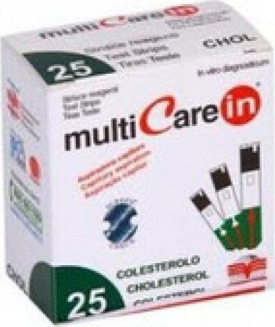 BSI MultiCare In Χοληστερίνης Αναλώσιμα Ιατρείου 25τμχ