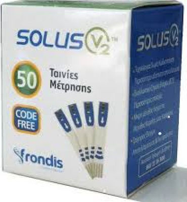 Biosense Solus V2 Blood Glucose Test Strips 50pcs