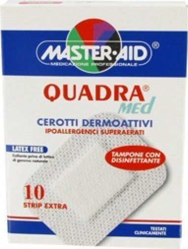 Master Aid Адхезивни пластири Quadra Med 78x20мм 10бр