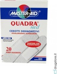 Master Aid Адхезивни пластири Quadra Med в 2 ра...