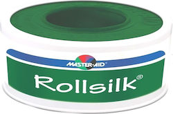 Master Aid Rollsilk De mătase Bandă de bandajare 1.25cm x 5m