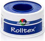 Master Aid Rolltex Din material textil Bandă de bandajare 2.5cm x 5m