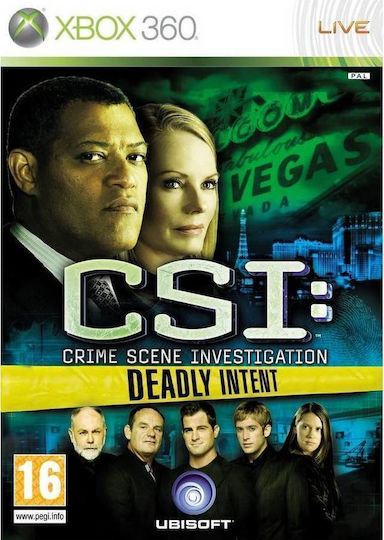 CSI Crime Scene Investigation Deadly Intent Xbox 360 Игра