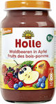 Holle Fruit Cream Apple & Forest Fruits 8m+ Gluten Free 220gr