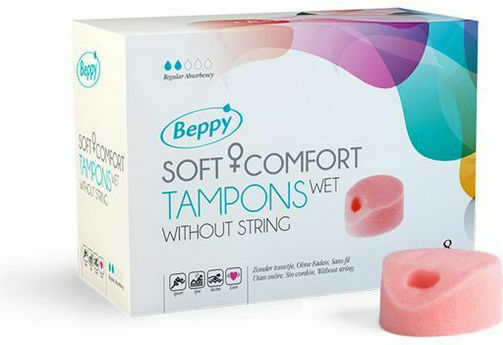 Beppy Ταμπόν Soft Comfort Wet για Κανονική Ροή 8τμχ