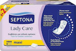 Septona Lady Care Maxi Γυναικείες Σερβιέτες Ακράτειας Κανονικής Ροής 5 Σταγόνες 10τμχ