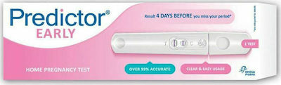 Predictor Early 1τμχ Τεστ Εγκυμοσύνης 4 Ημέρες Νωρίτερα