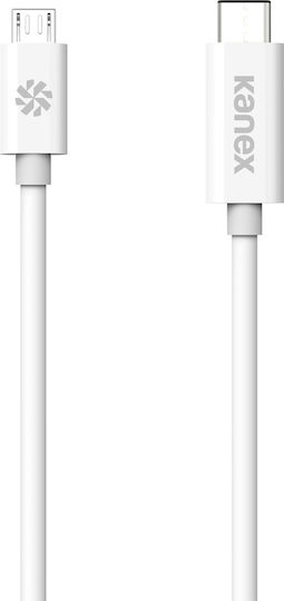 Kanex USB 2.0 Kabel USB Typ-C männlich - micro USB-B Λευκά 1,2 m KUCMB111M