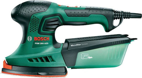 Bosch PSM 200 AES Πολυτριβείο 200W με Σύστημα Αναρρόφησης