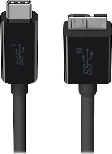 Belkin Cablu USB 3.1 USB-C Masculin - micro USB-B Negru 1m F2CU031bt1M-BLK