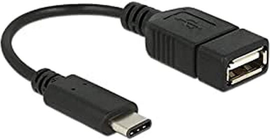 DeLock Μετατροπέας USB-C male σε USB-A female 1τμχ 65579