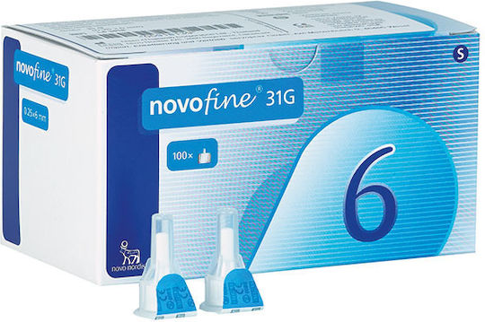 Novo Nordisk NovoFine Insulin 31G x 6mm 100Stück