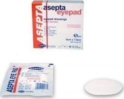 Asepta Очен Пластир Стерилен 7.5x6см 5 Бройки
