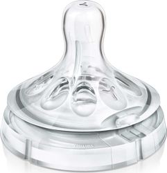 Philips Baby Bottle Teat of Silicone for 6+ months 2τμχ