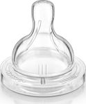 Philips Baby Bottle Teat of Silicone Adjustable Flow for 3+ months 2τμχ