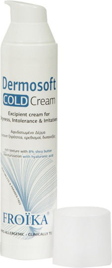 Froika Dermosoft 24ωρη Ενυδατική & Αναπλαστική Κρέμα Προσώπου κατά της Ερυθρότητας με Υαλουρονικό Οξύ 100ml