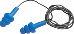 Tracers Stop Earplugs with Cord Blue 531045