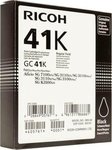 Ricoh GC41K Μελάνι Εκτυπωτή InkJet Μαύρο (405761)