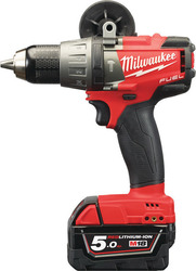 Milwaukee M18 FPD-502X Κρουστικό Δραπανοκατσάβιδο Μπαταρίας 18V 2x5Ah