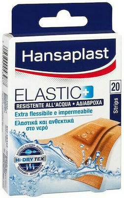 Hansaplast Αδιάβροχα Αυτοκόλλητα Επιθέματα Elastic+ 20τμχ