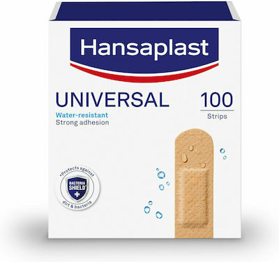 Hansaplast Αδιάβροχα Αυτοκόλλητα Επιθέματα Universal 72x19mm 100τμχ