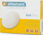 Alfashield Αποστειρωμένα Οφθαλμικά Επιθέματα 6cm x 8cm Eye Patches White 6x8cm 5pcs