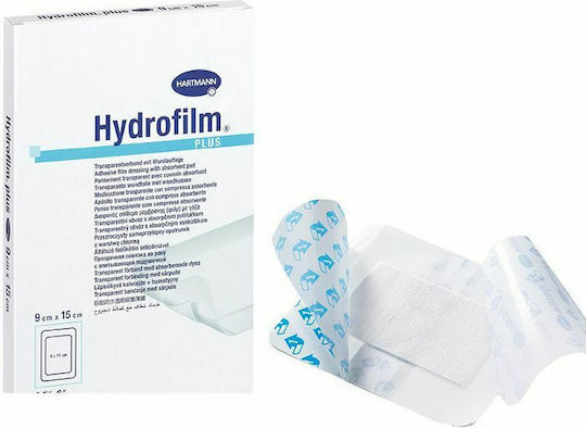 Hartmann Hydrofilm Waterproof & Sterilized Plasters 12x10cm 25pcs