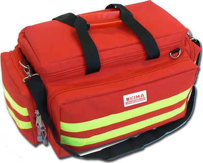 Gima Smart Bag Medical First Aid Rucksack Red Medium 27151