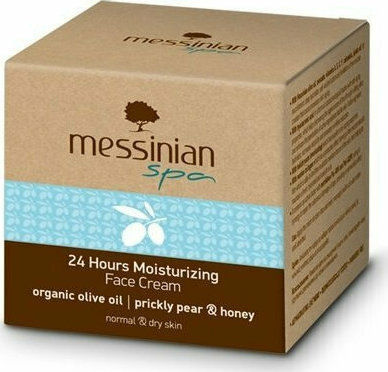 Messinian Spa with Prickly Pear & Honey 24h Cream Face with Aloe Vera 50ml
