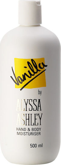 Alyssa Ashley Vanilla Moisturizing Lotion Body with Aroma Vanilla for All Skin Types 500ml