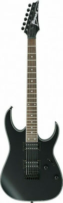 Ibanez Electric Guitar RG421EX BKF with HH Pickups Layout, Jatoba Fretboard in Black Flat